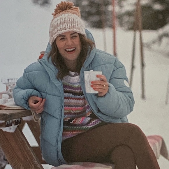 Jilly Box Winter 2023 Noise Avalon Puffer Jacket - Blue Large - Picture 4 of 5